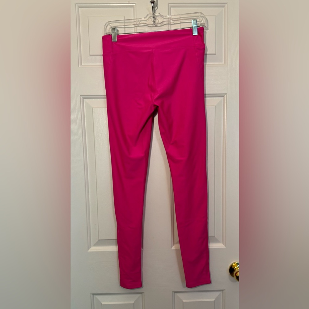 Under Armour Heat Gear‎ Compression Pants Womens Medium Pink - Picture 3 of 5